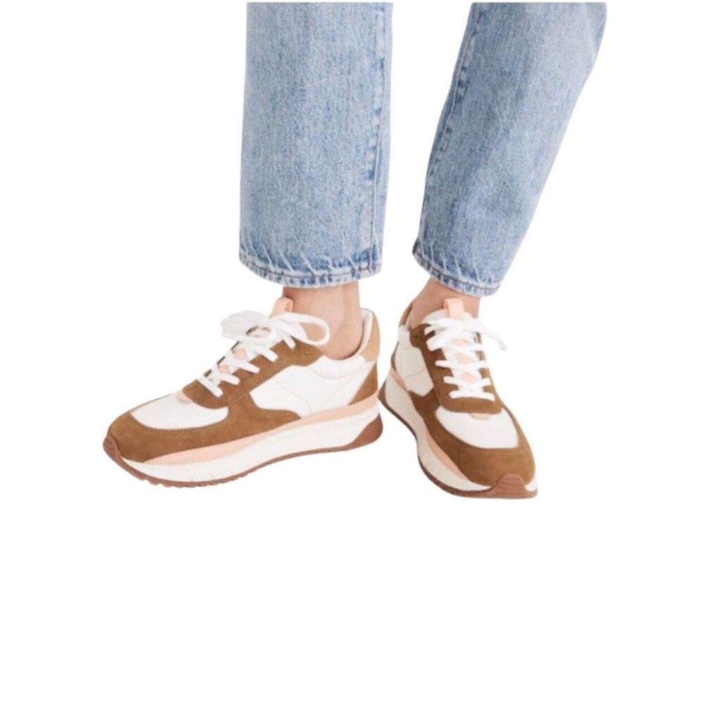 Madewell Kickoff Trainer Sneaker in Ripstop Nylon and Leather Wom‎ 9  Men's 7.5